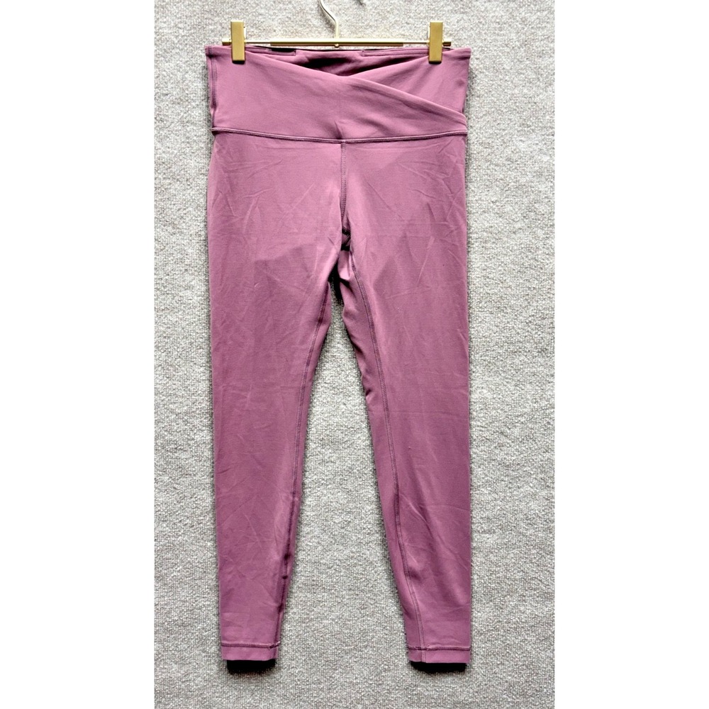 Lululemon Always On High Rise Tight Size 8 Mauve Athleisure Yoga Running
